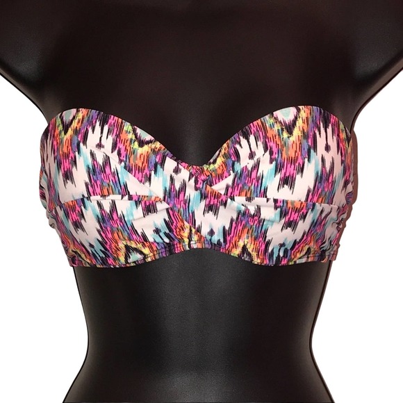 ❤️O’Rageous Bikini Top with Lace Up Back - Picture 1 of 5